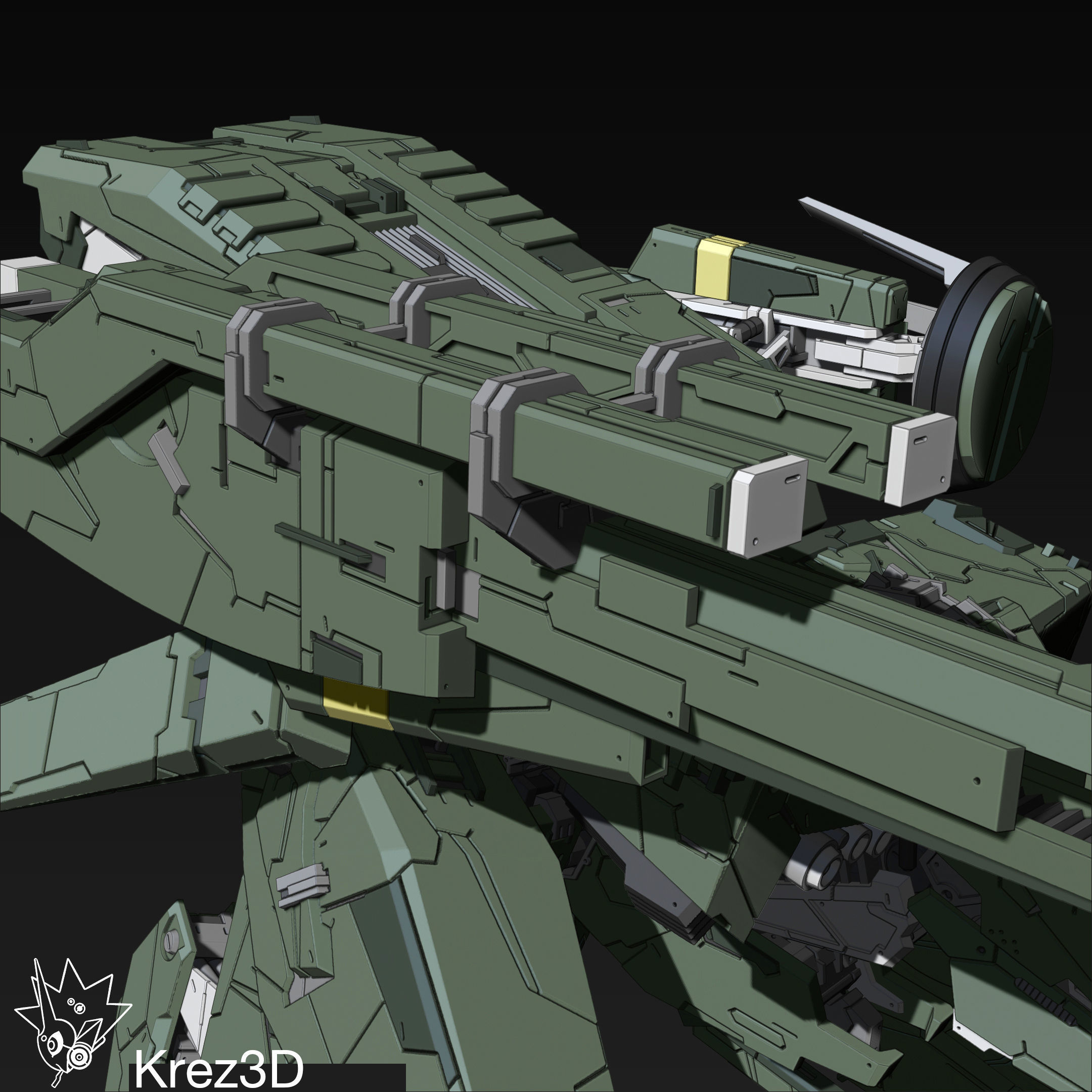 Metal Gear Rex 3D print model_19