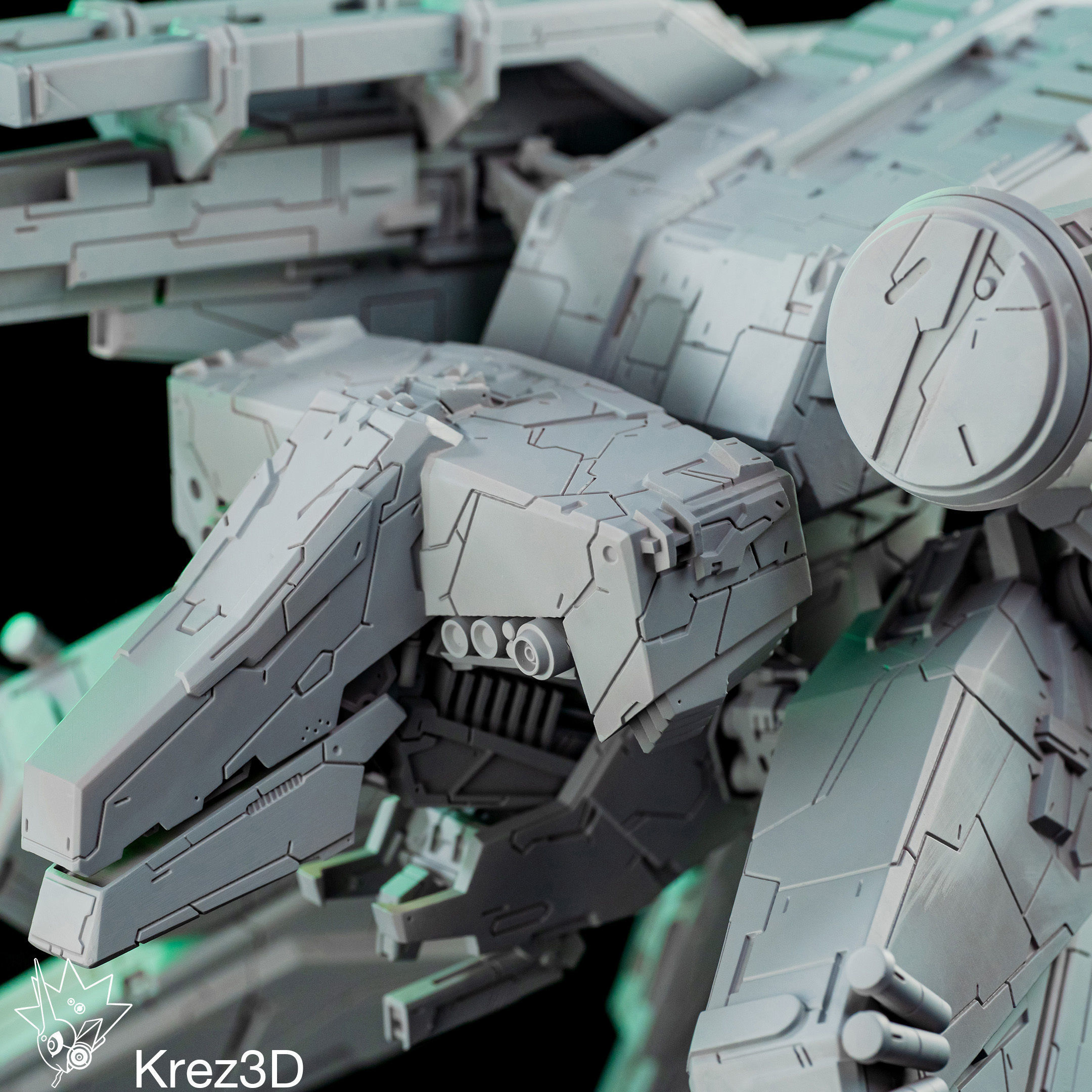 Metal Gear Rex 3D print model_15