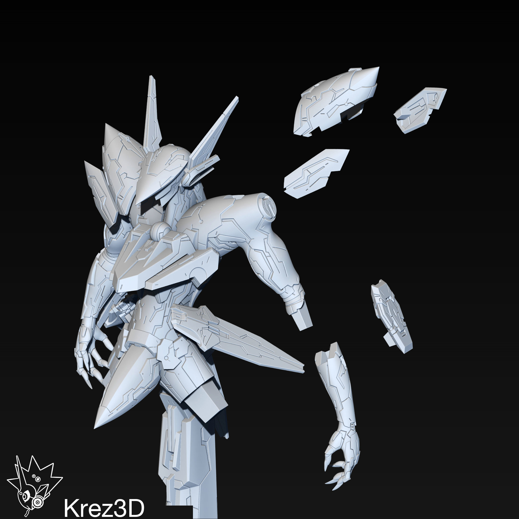 Jehuty 3D print model_24