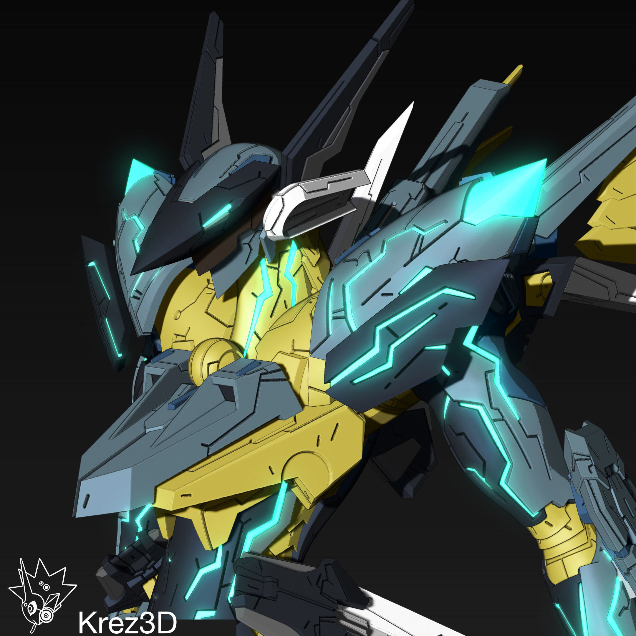 Jehuty 3D print model_17