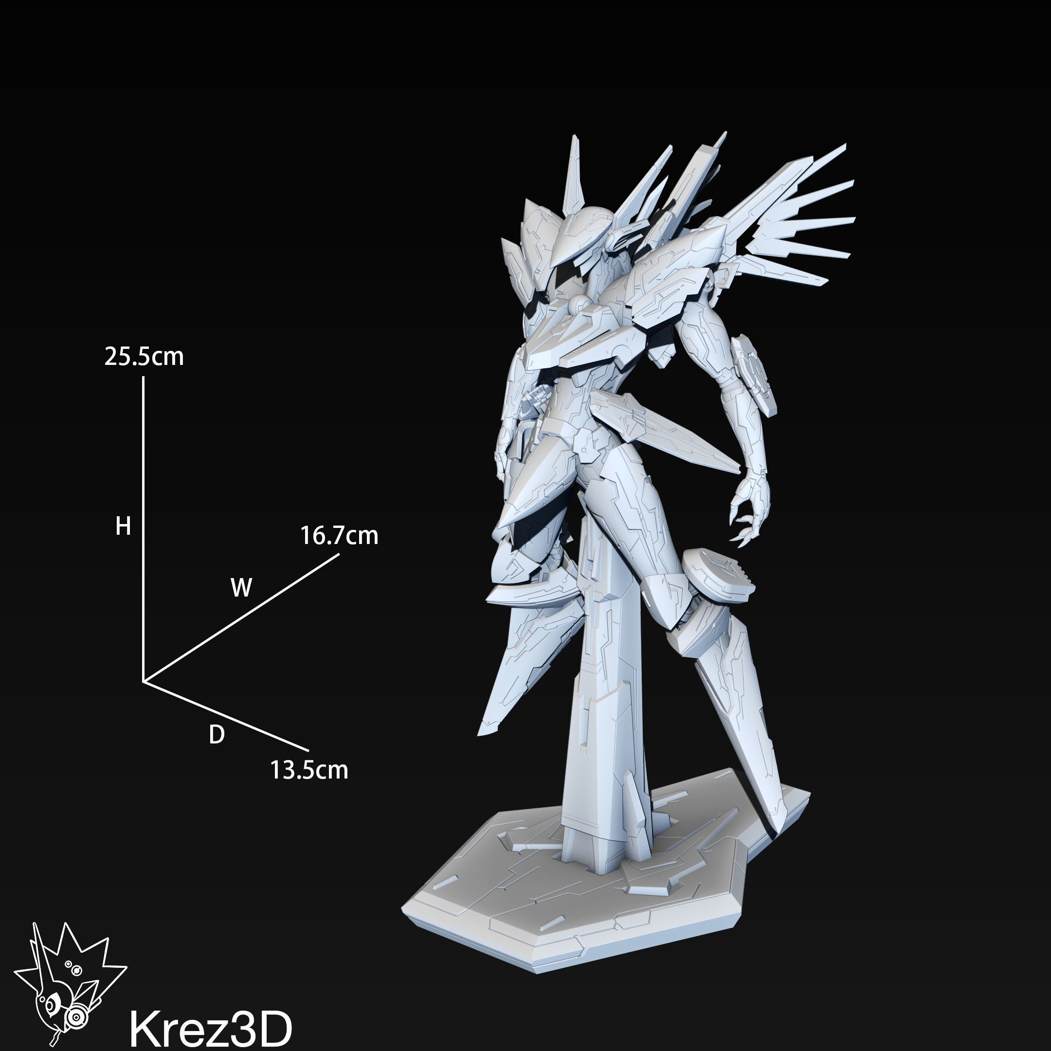 Jehuty 3D print model_22