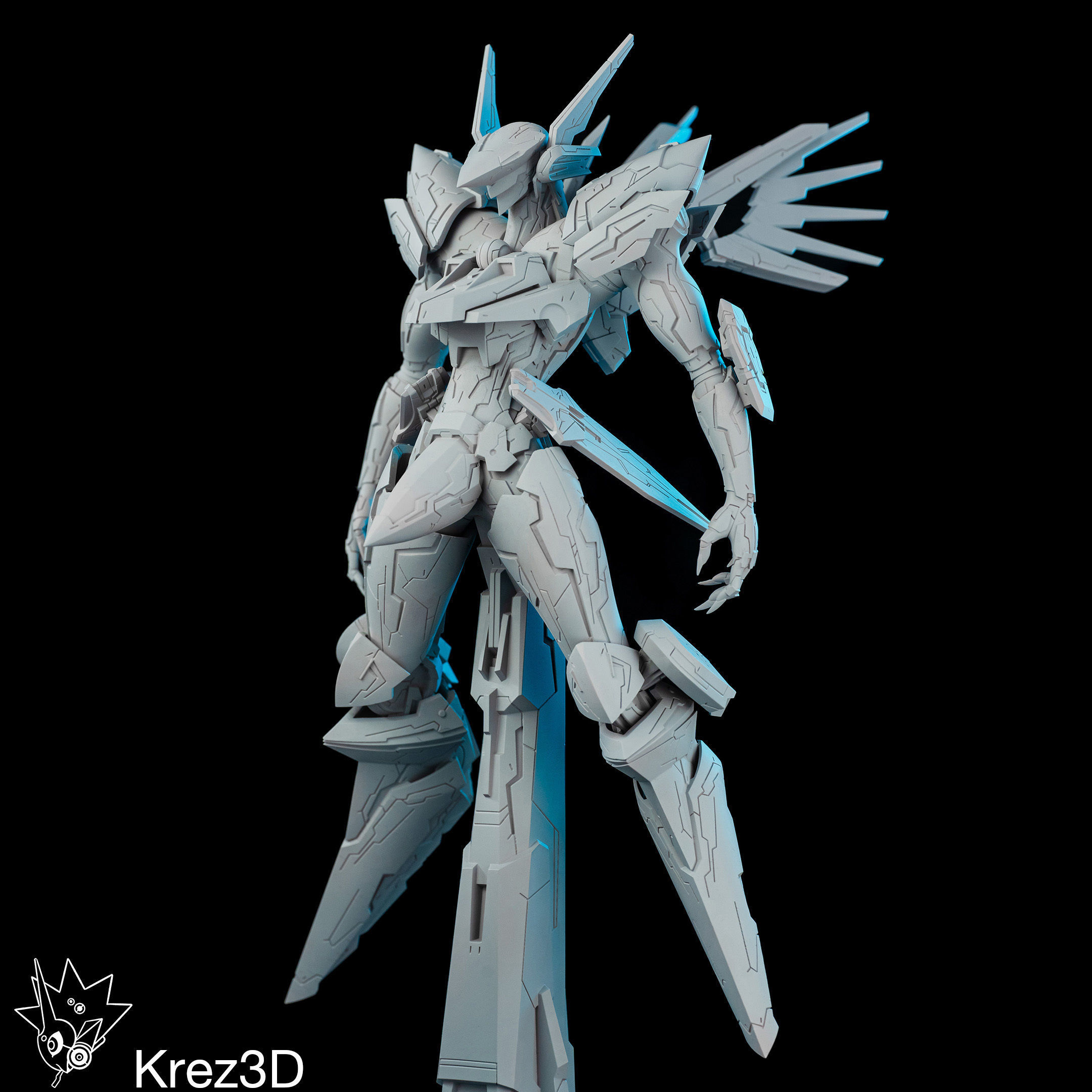 Jehuty 3D print model_3