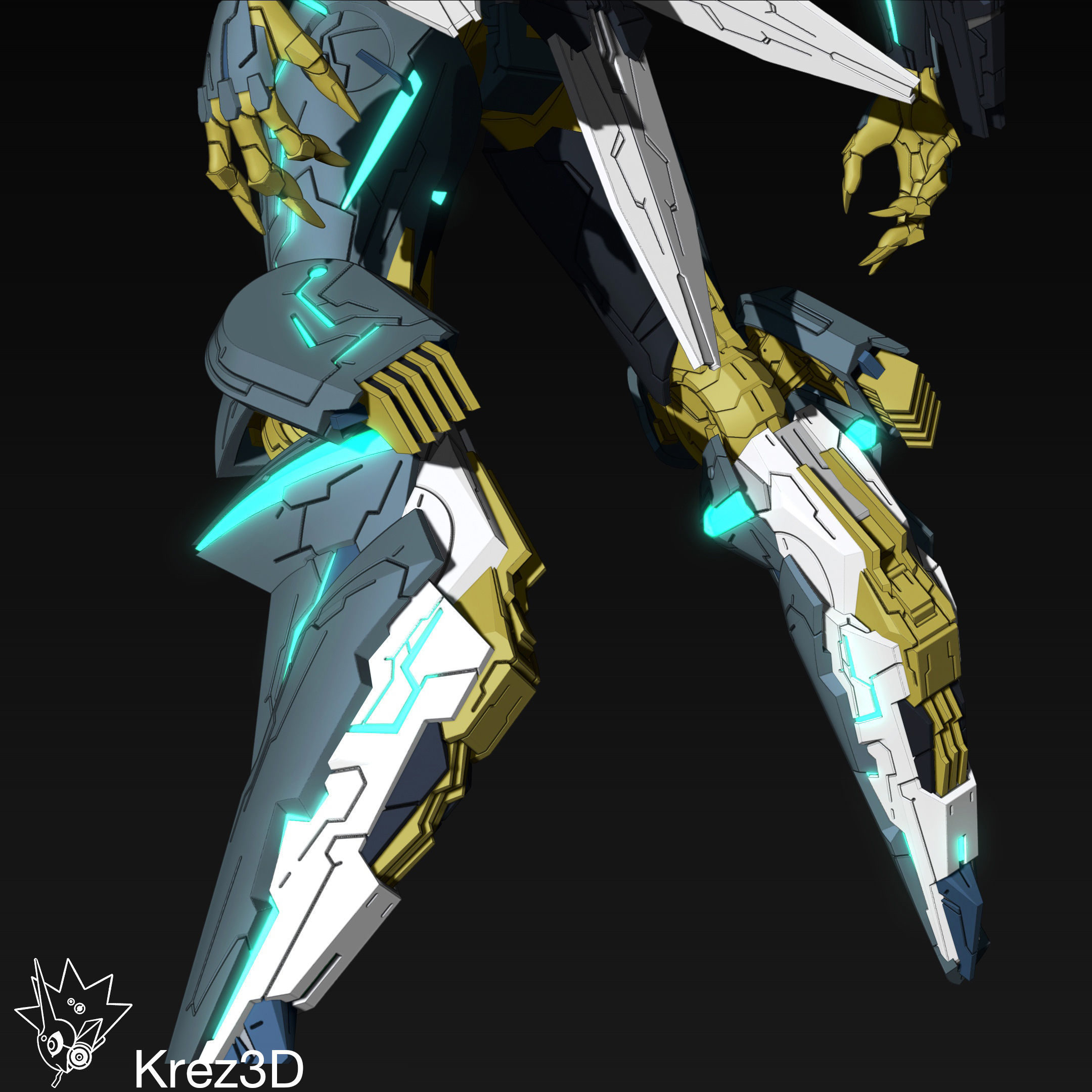Jehuty 3D print model_10