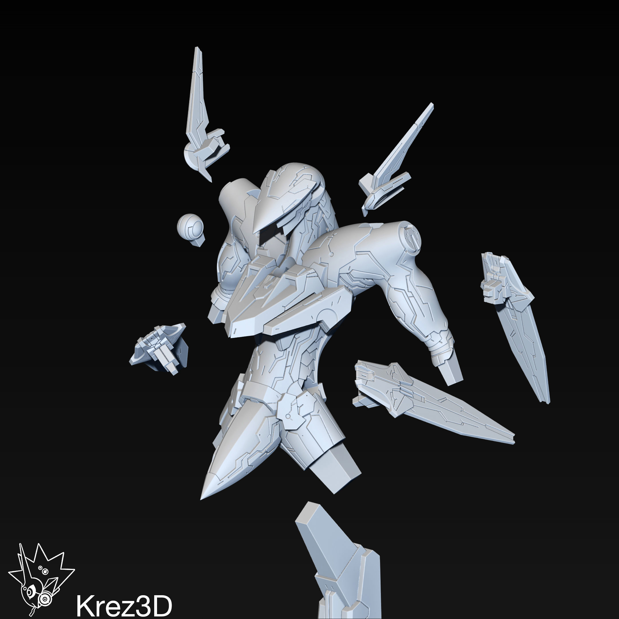 Jehuty 3D print model_23