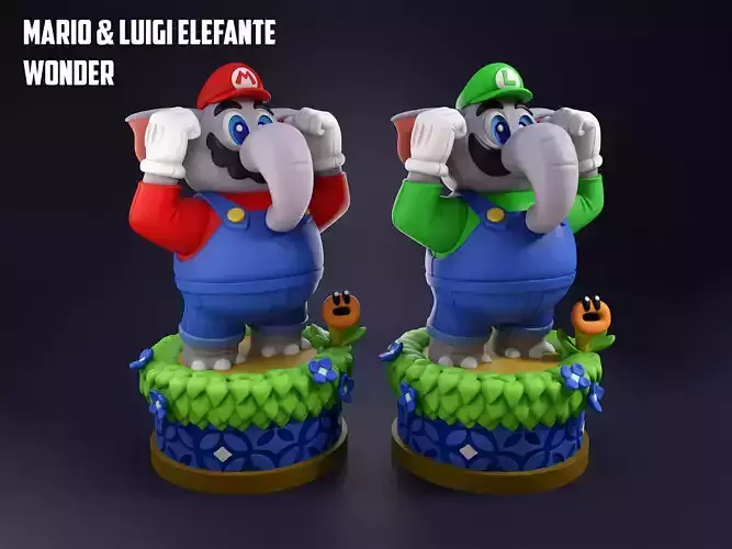 Mario Elefante - Super Mario Bros Wonder