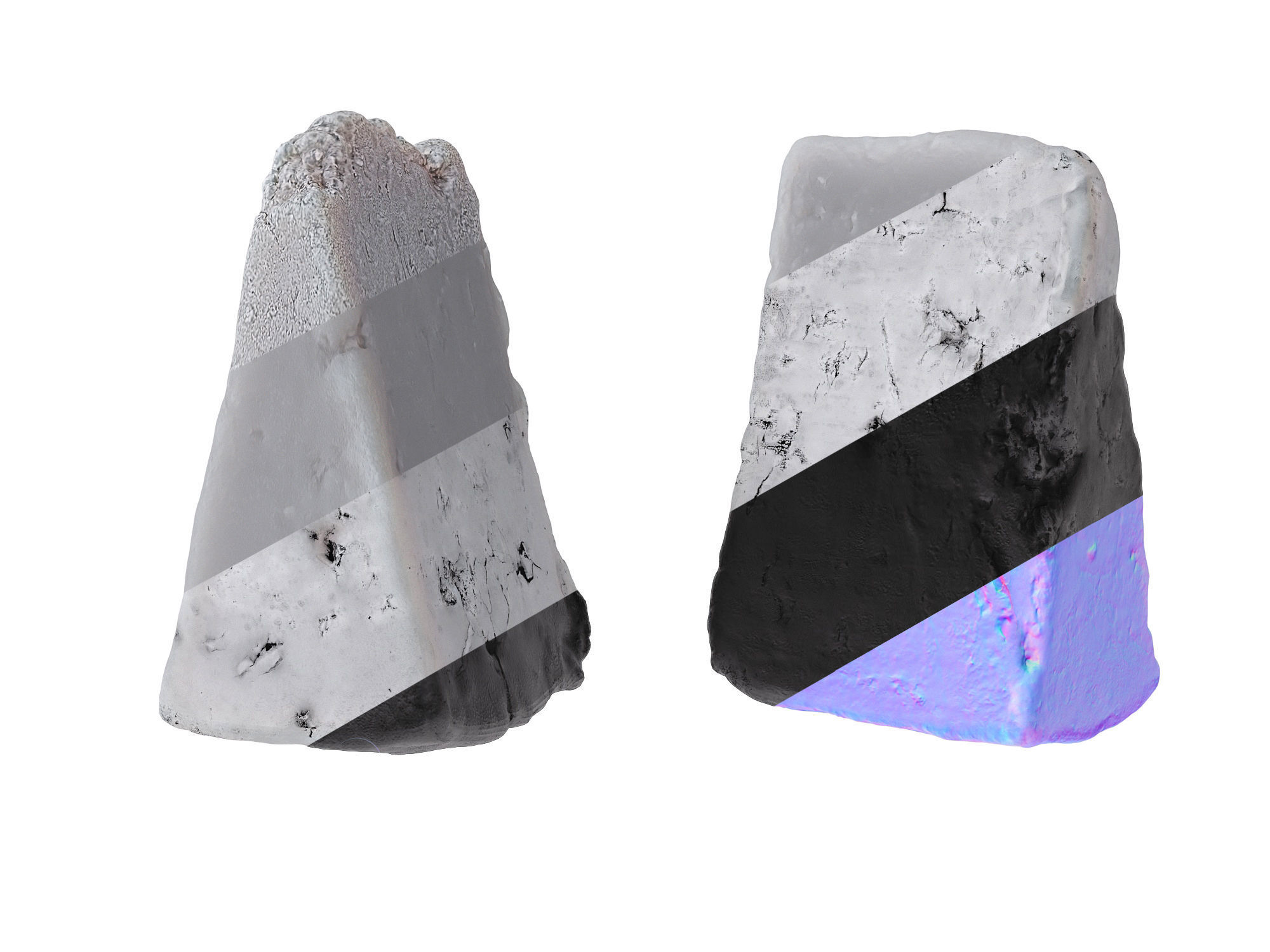 Cheese 2 Mixed 3D model_14