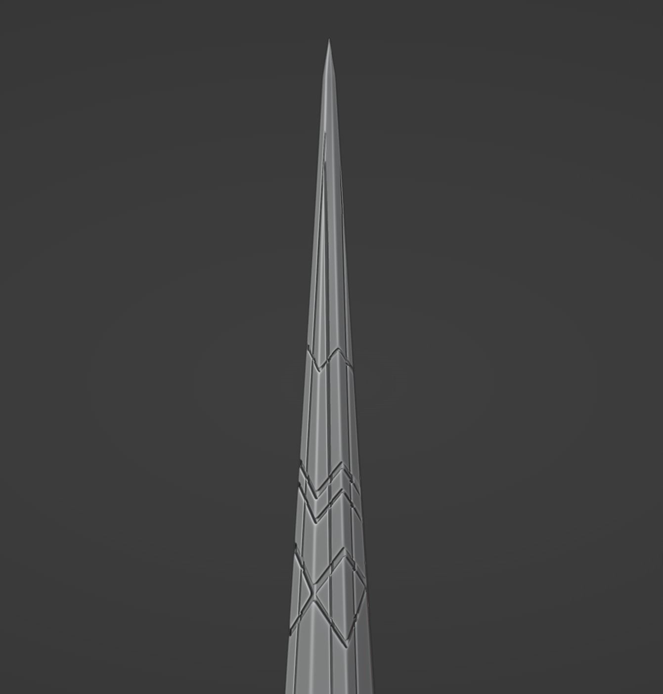 Trailblazer Spear - Honkai Star Rail - Trailblazer Cosplay 3D print model_14