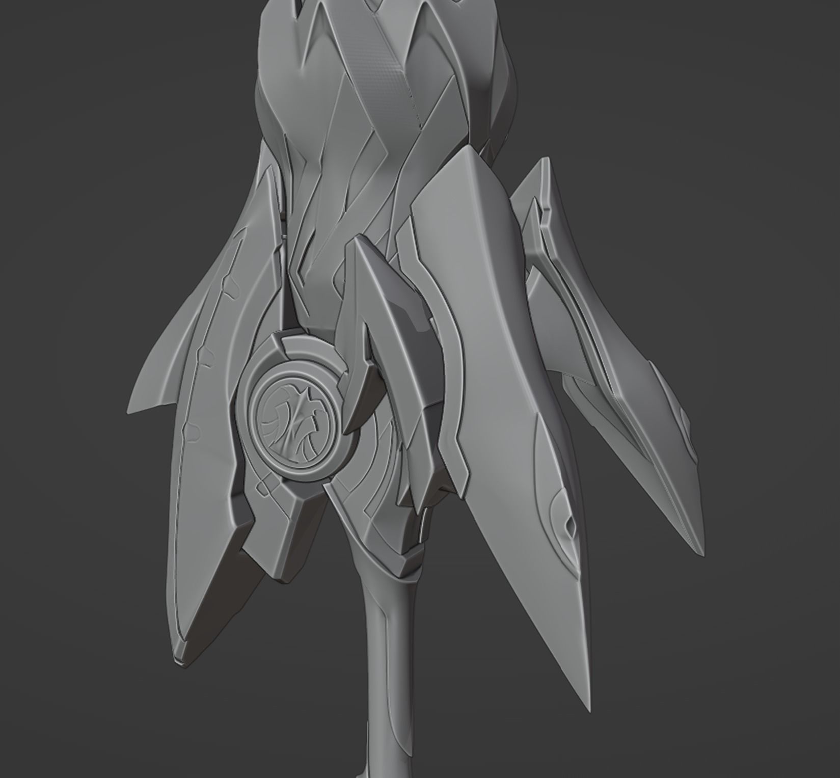 Trailblazer Spear - Honkai Star Rail - Trailblazer Cosplay 3D print model_11