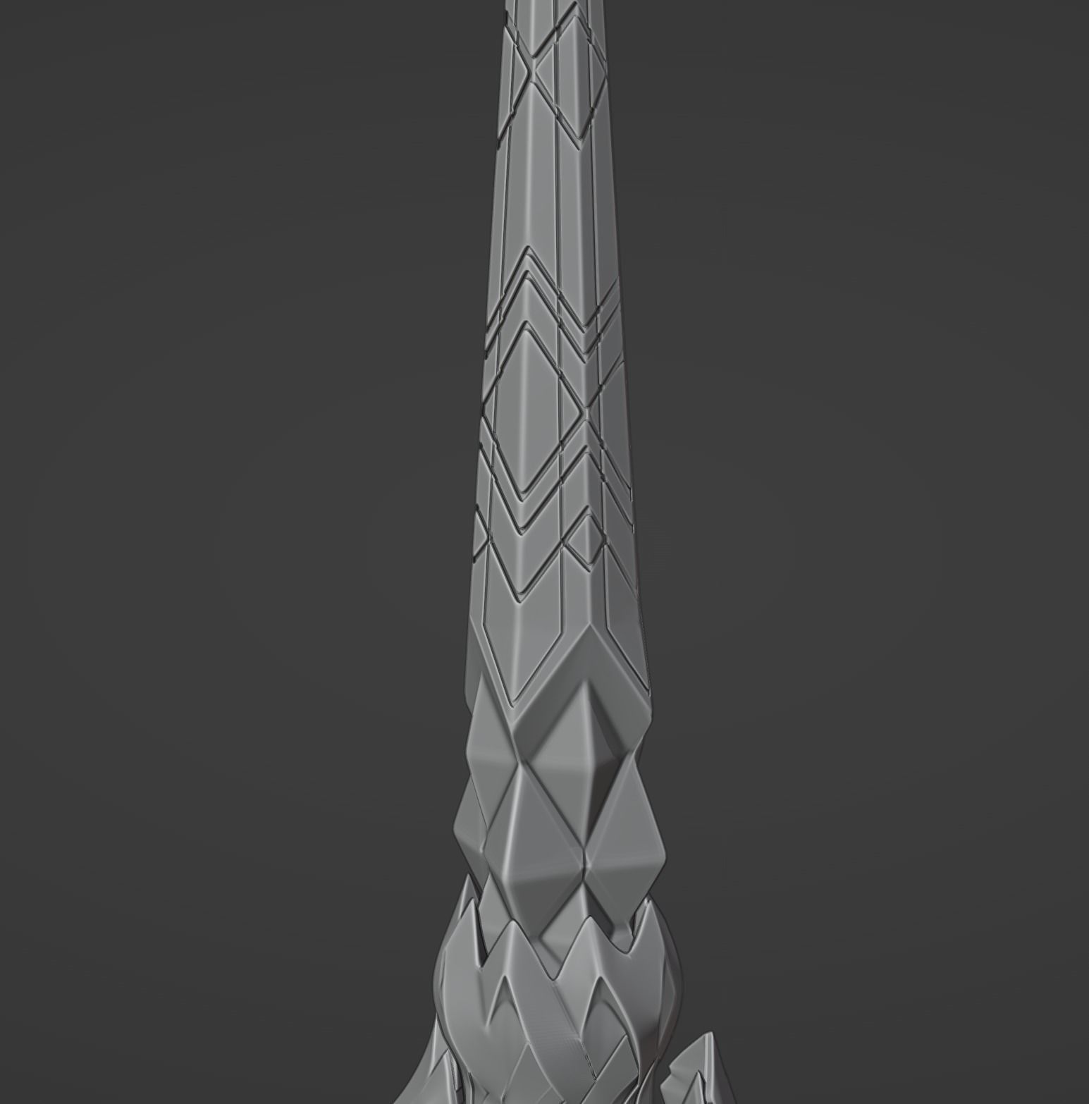 Trailblazer Spear - Honkai Star Rail - Trailblazer Cosplay 3D print model_13