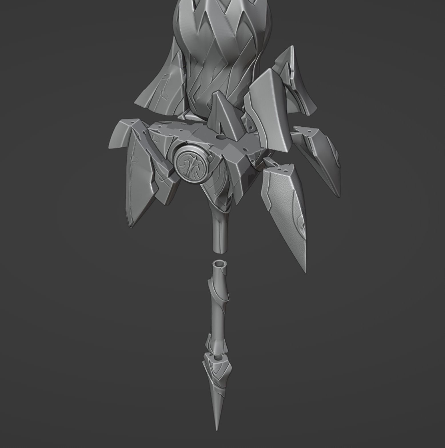 Trailblazer Spear - Honkai Star Rail - Trailblazer Cosplay 3D print model_16