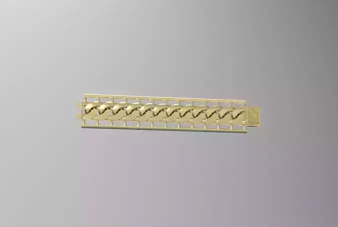 BIG and light cuban chain gourmet bracelet 