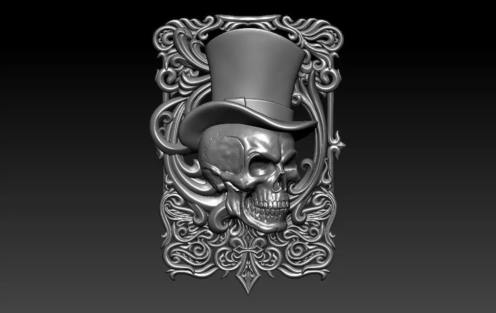 reaper Pendant 3D print model_0