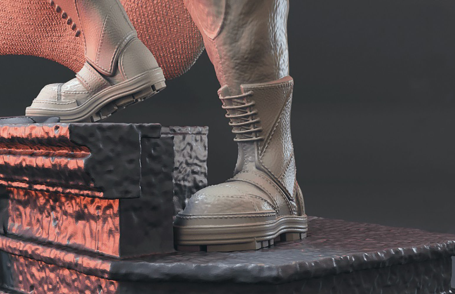 Batman Hold Gun 3D Model Ready to Print 3D print model_11