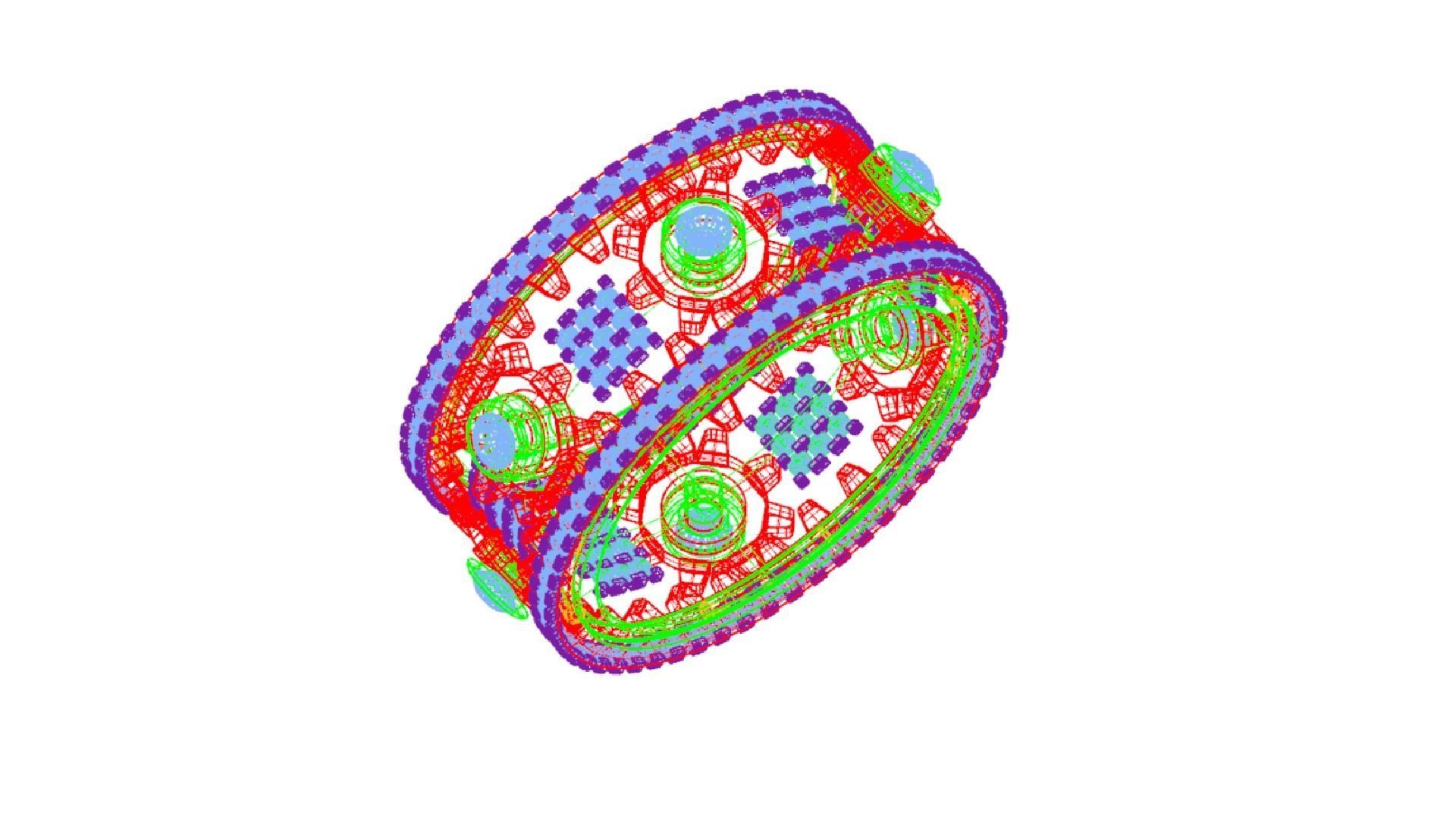GEAR RING 3D print model_7