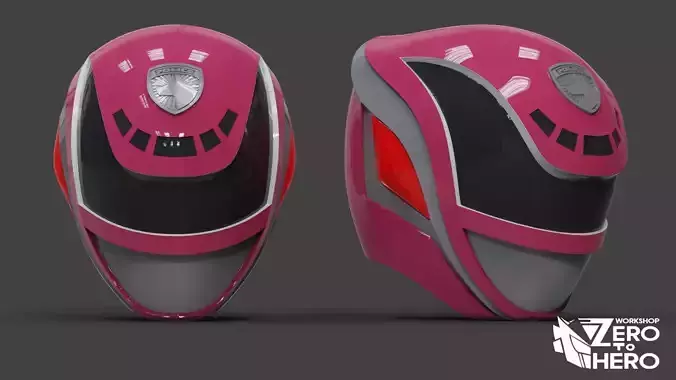 Power Ranger SPD Pink Helmet