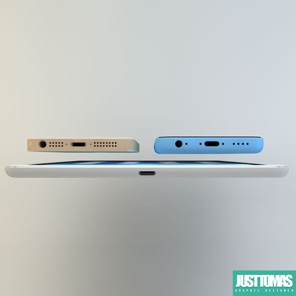 Apple products 3D model_3