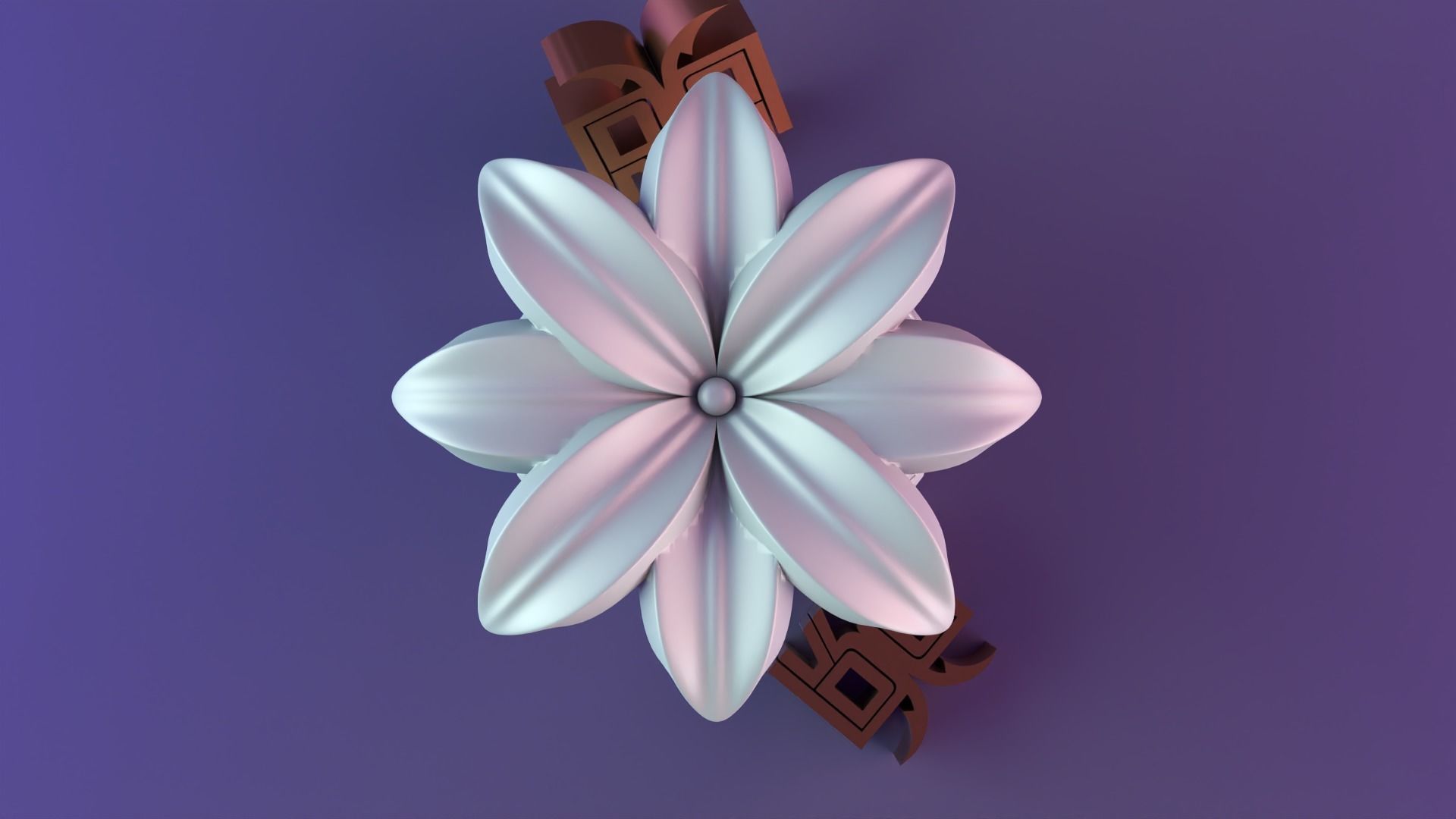 Pineapple candle decor 3D print model_6