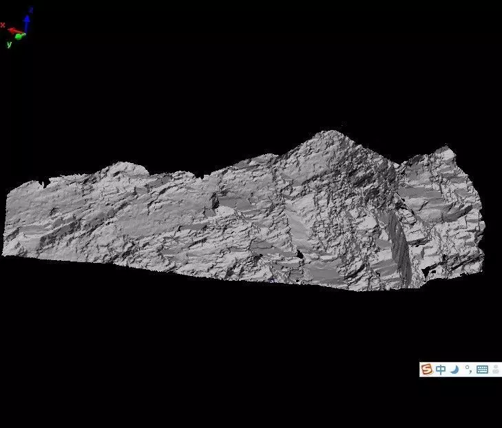 Digital outcrop model by 3D laser scanning 3D model_0