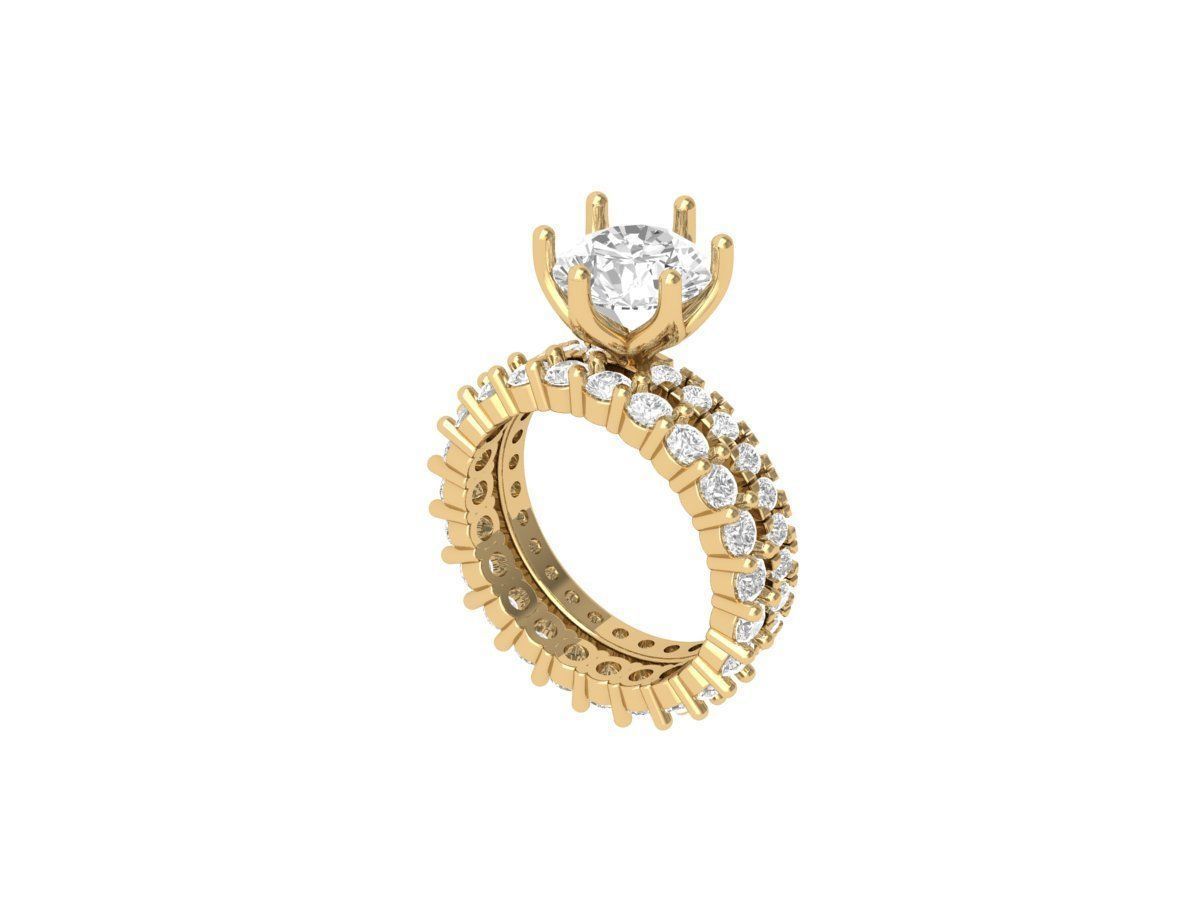 Wedding Ring  3D print model_1