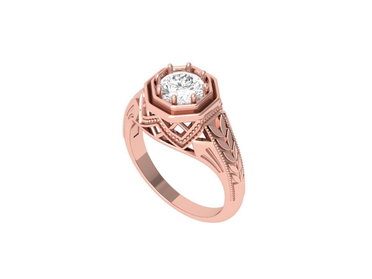 Wedding Ring  3D print model_2