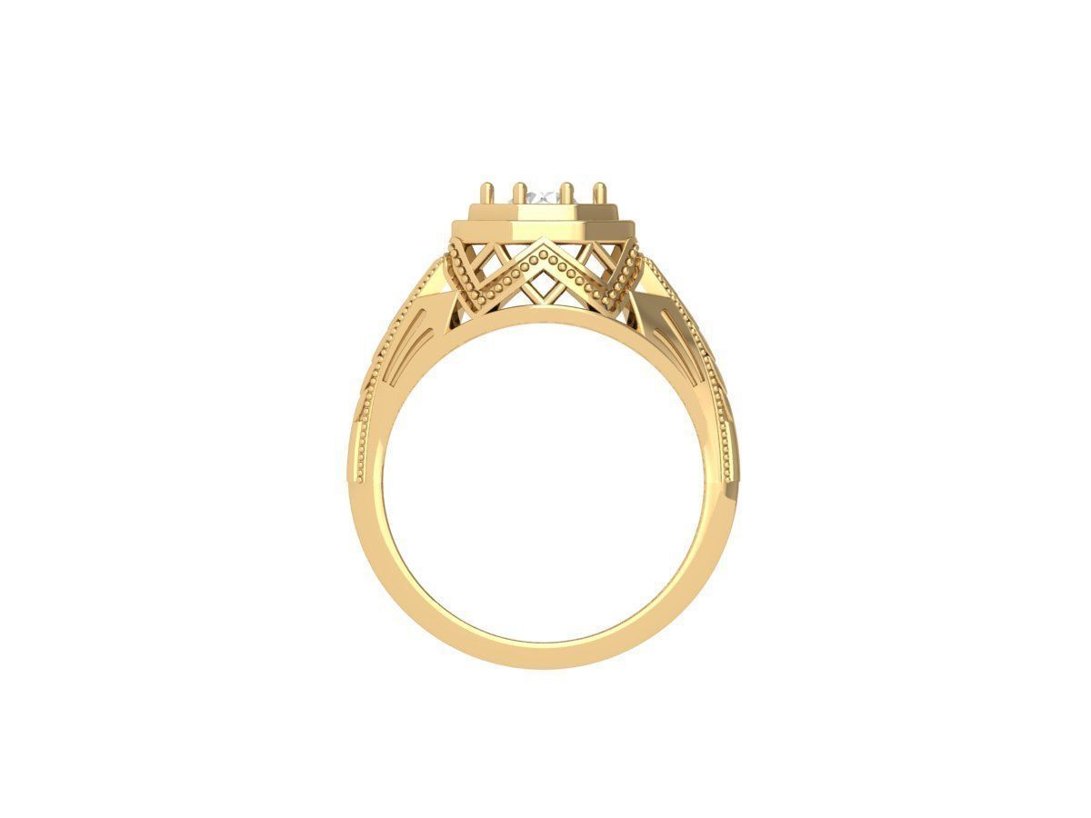 Wedding Ring  3D print model_11