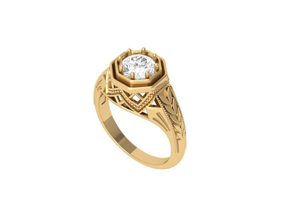 Wedding Ring  3D print model_1