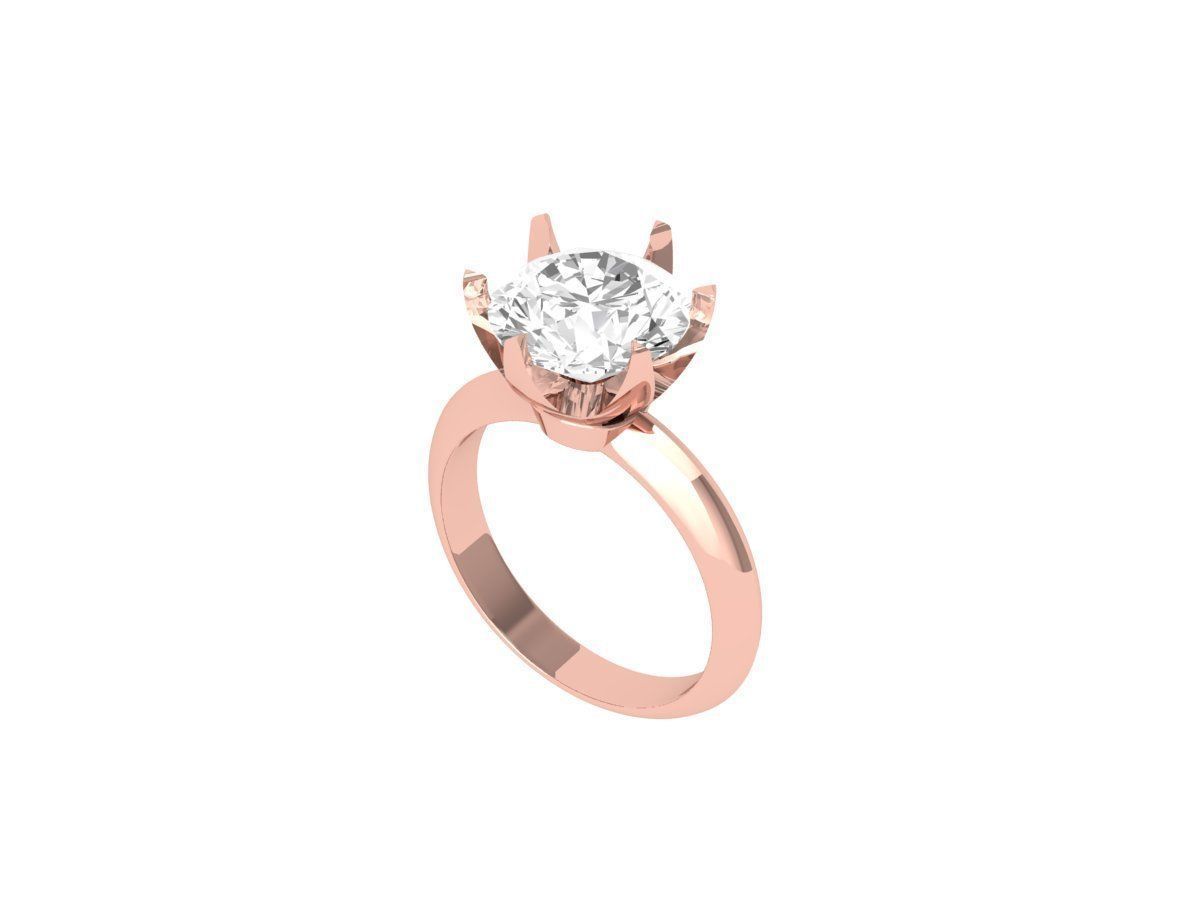 Wedding Ring 3D print model_2