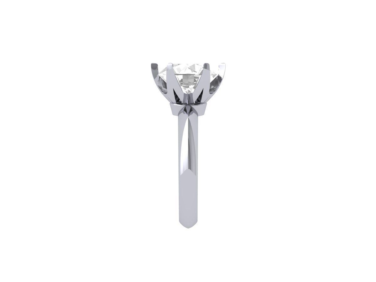 Wedding Ring 3D print model_11