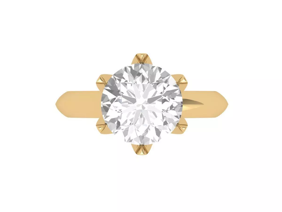 Wedding Ring 3D print model_0