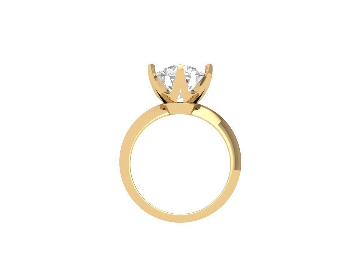 Wedding Ring 3D print model_8