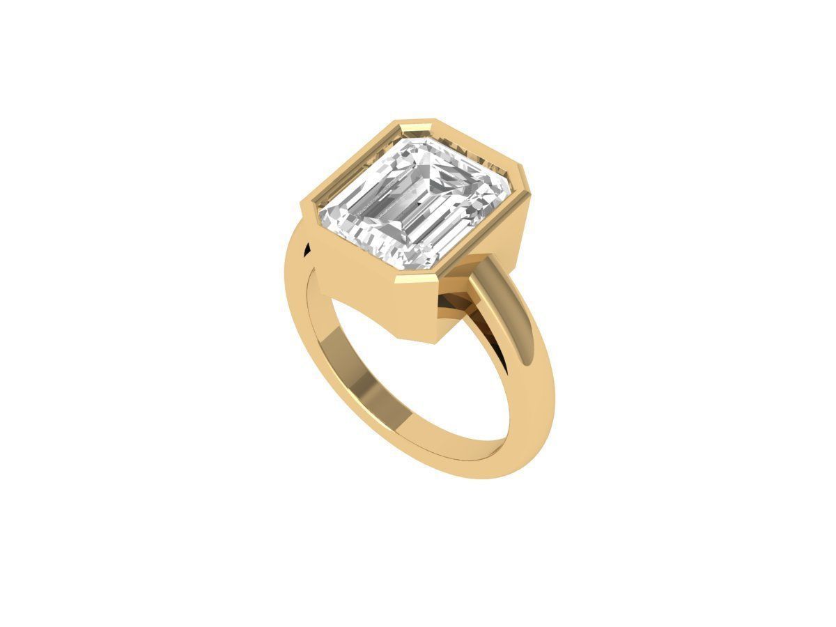 Wedding Ring 3D print model_1