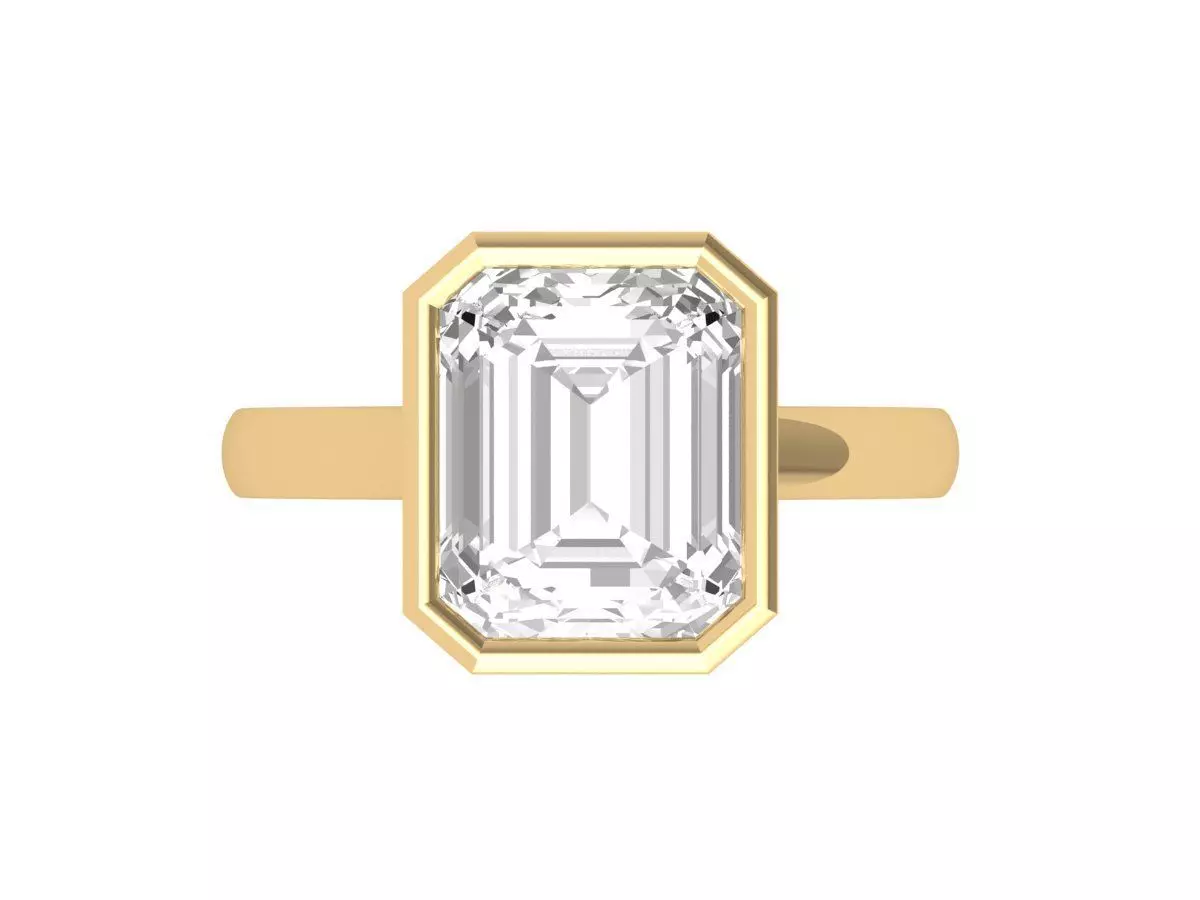 Wedding Ring 3D print model_0