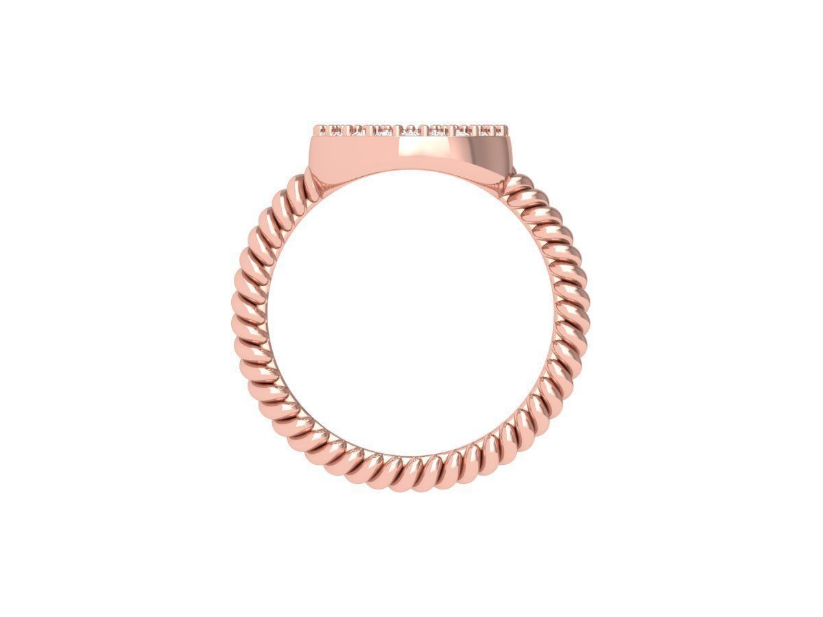 Wedding Ring  3D print model_9