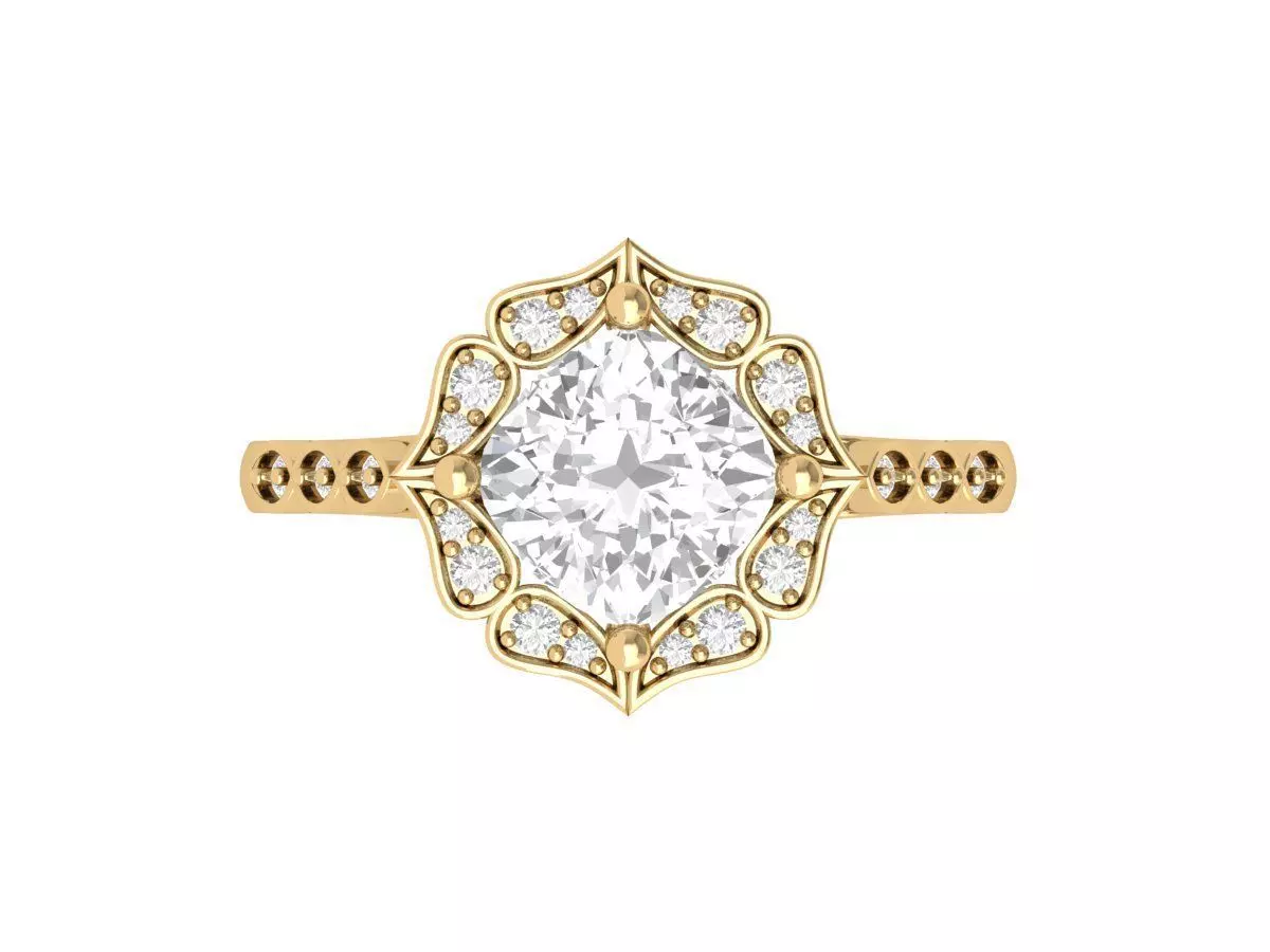 Wedding Ring  3D print model_0