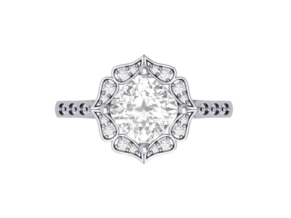 Wedding Ring  3D print model_4