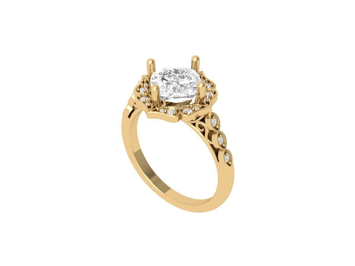 Wedding Ring  3D print model_1