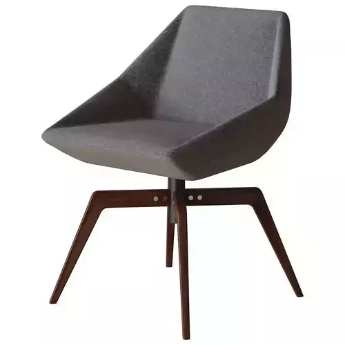 stone swivel chair by bonaldo
