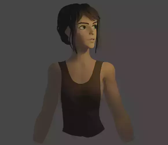 Female 3D model