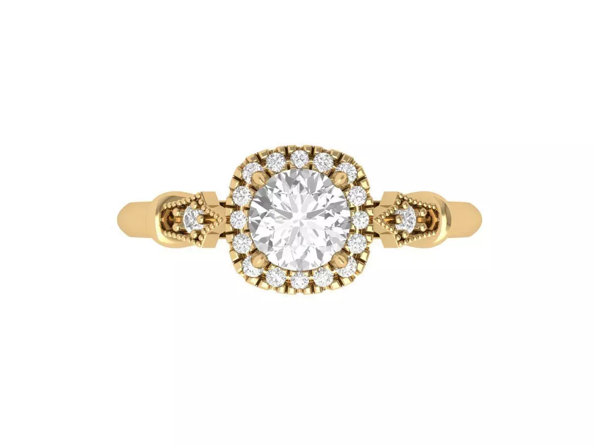 Wedding Ring  3D print model_0