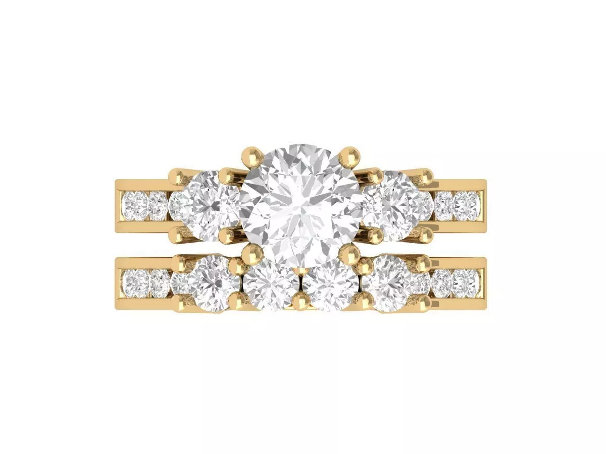 Wedding Ring  3D print model_0