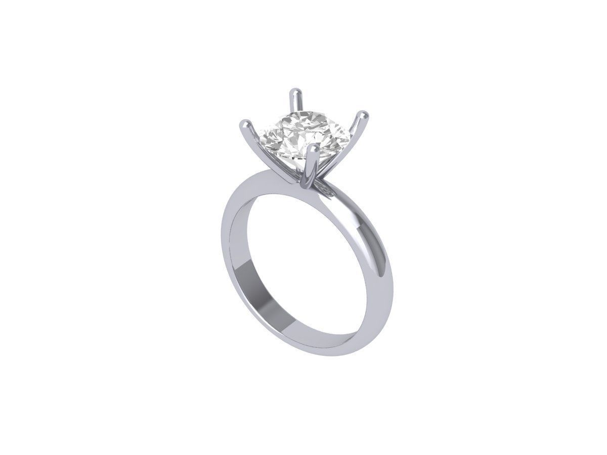 Wedding Ring  3D print model_7