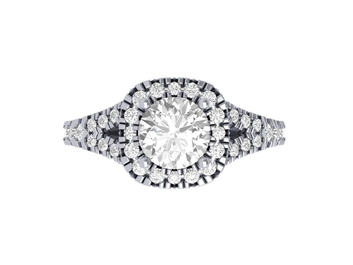 Wedding Ring  3D print model_5