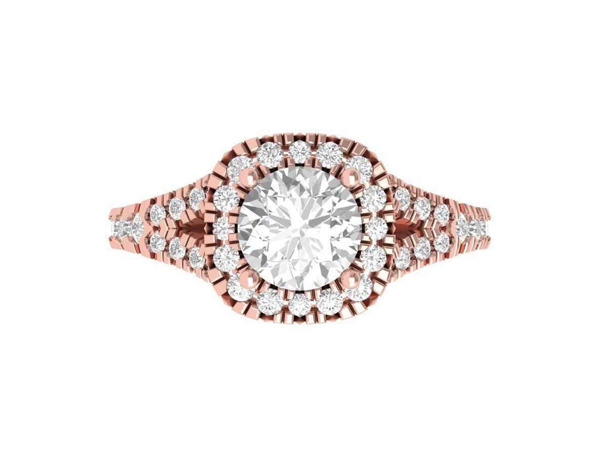 Wedding Ring  3D print model_4