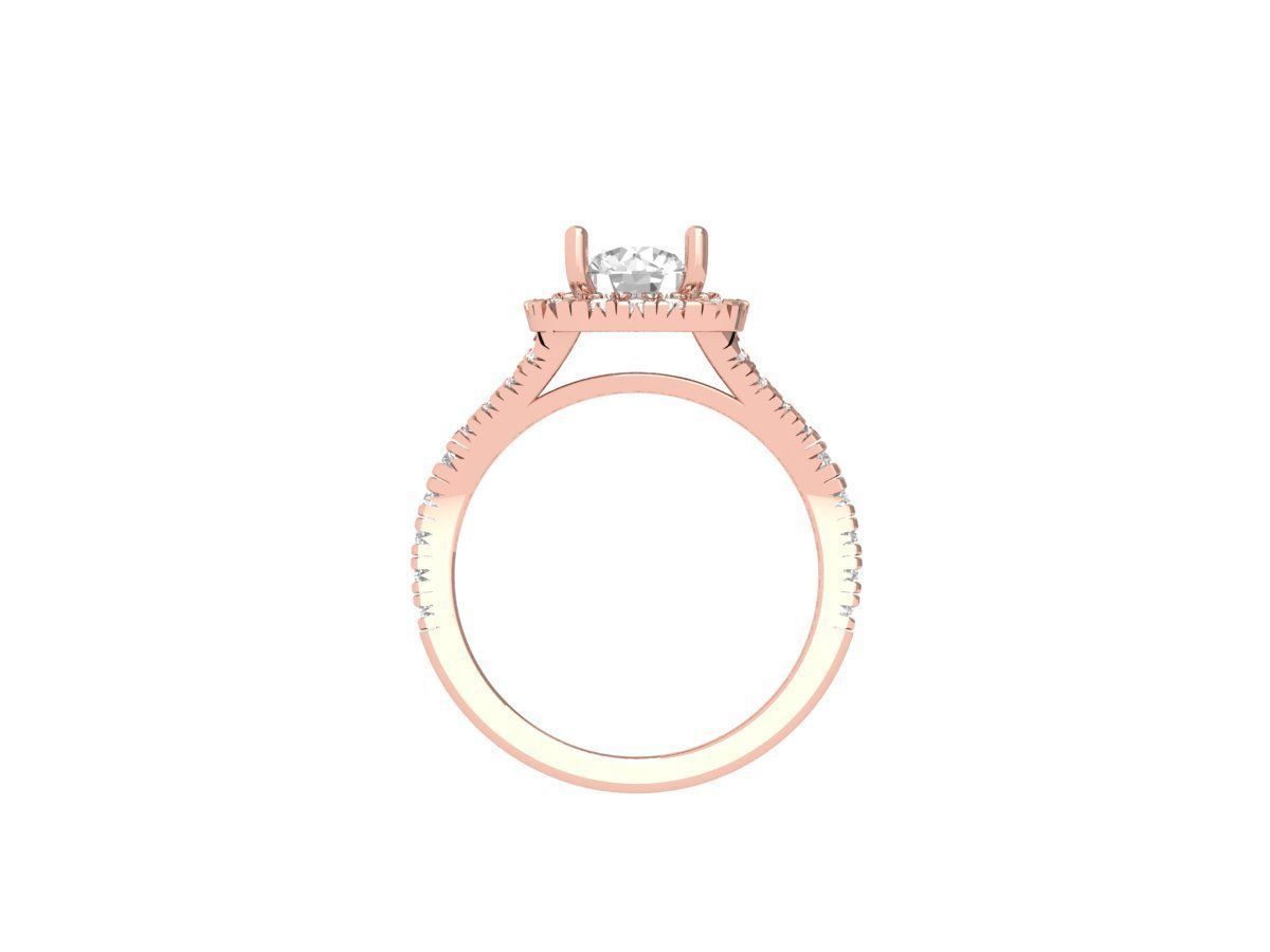 Wedding Ring  3D print model_9