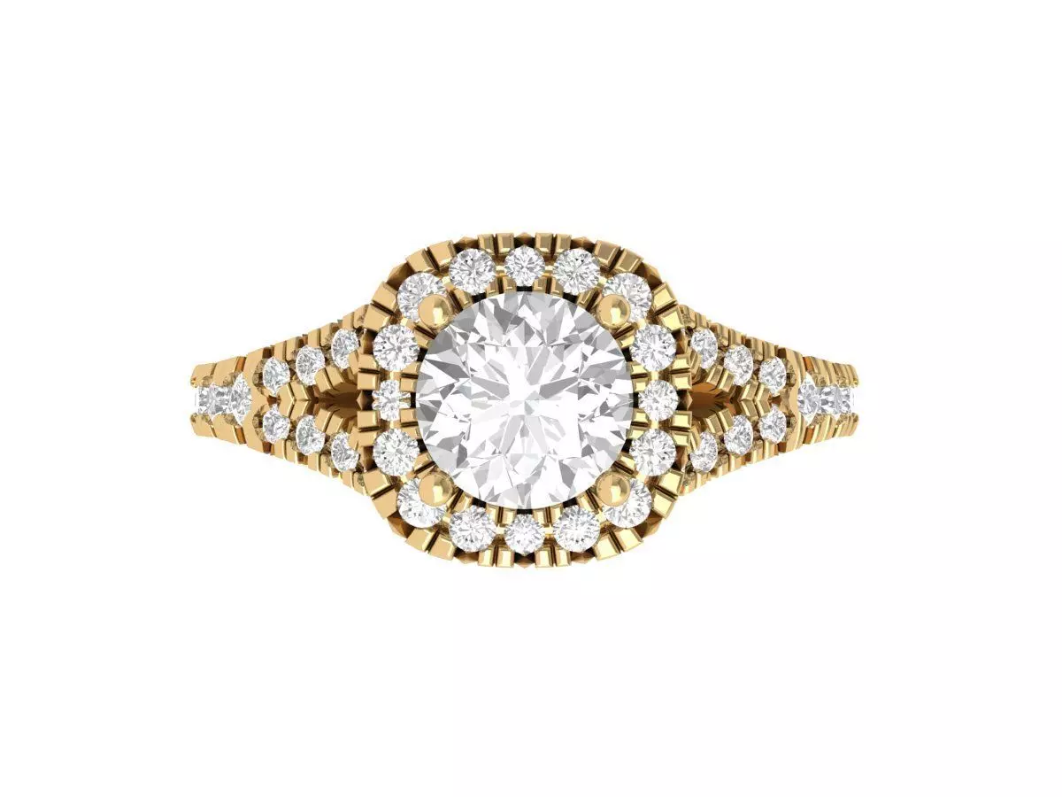 Wedding Ring  3D print model_0