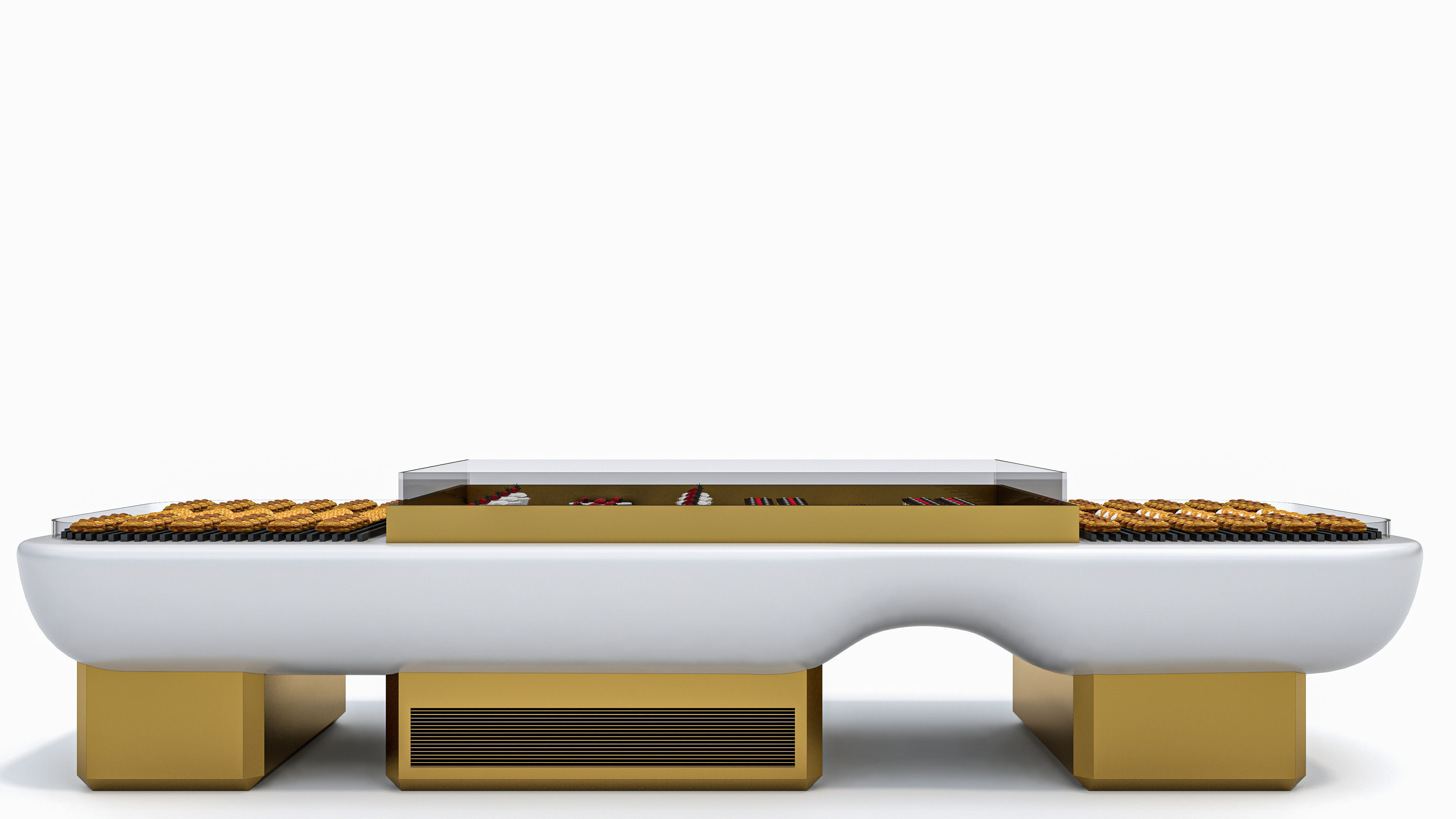 Bakery Interiors 3D model_2