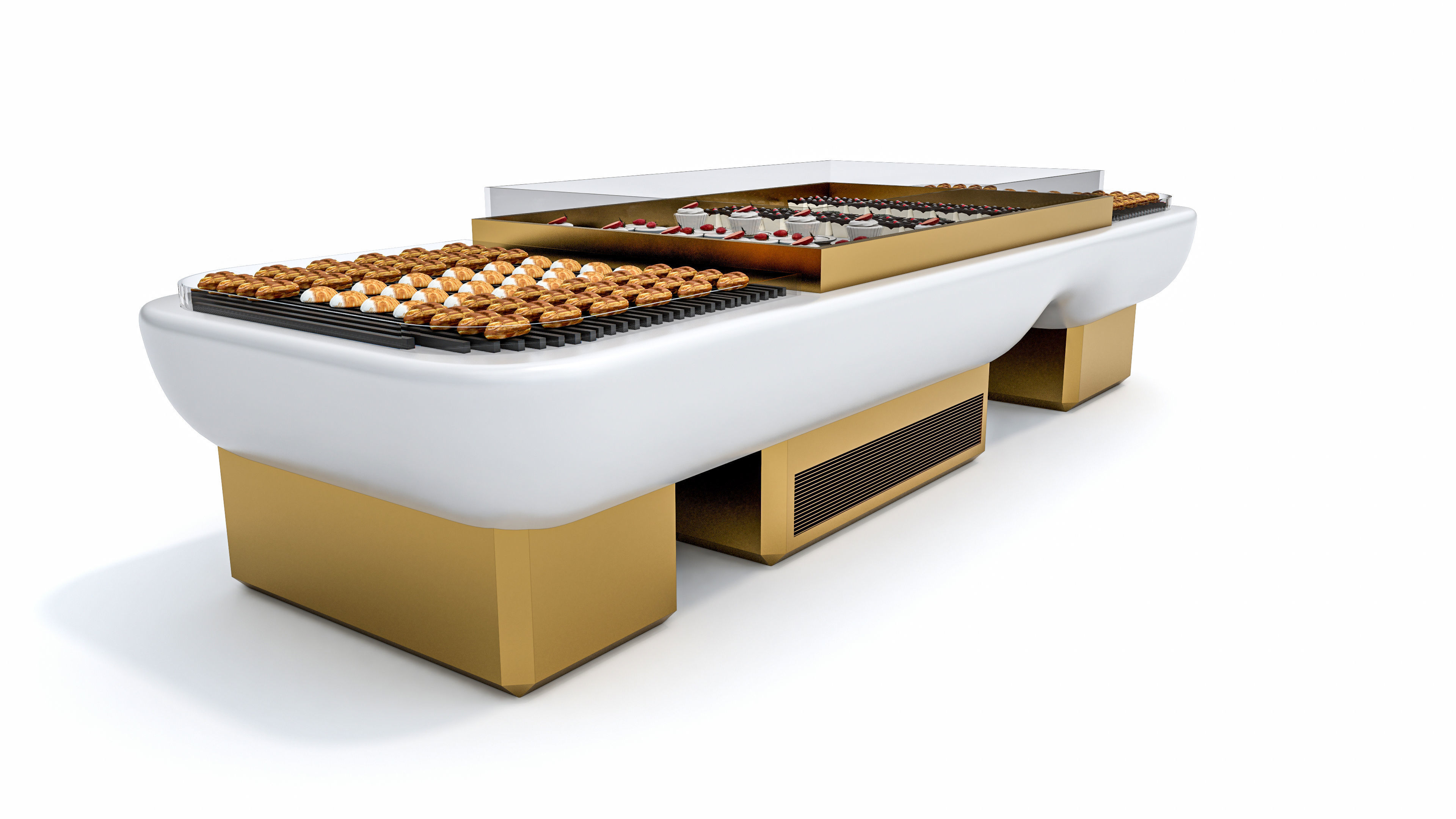 Bakery Interiors 3D model_7
