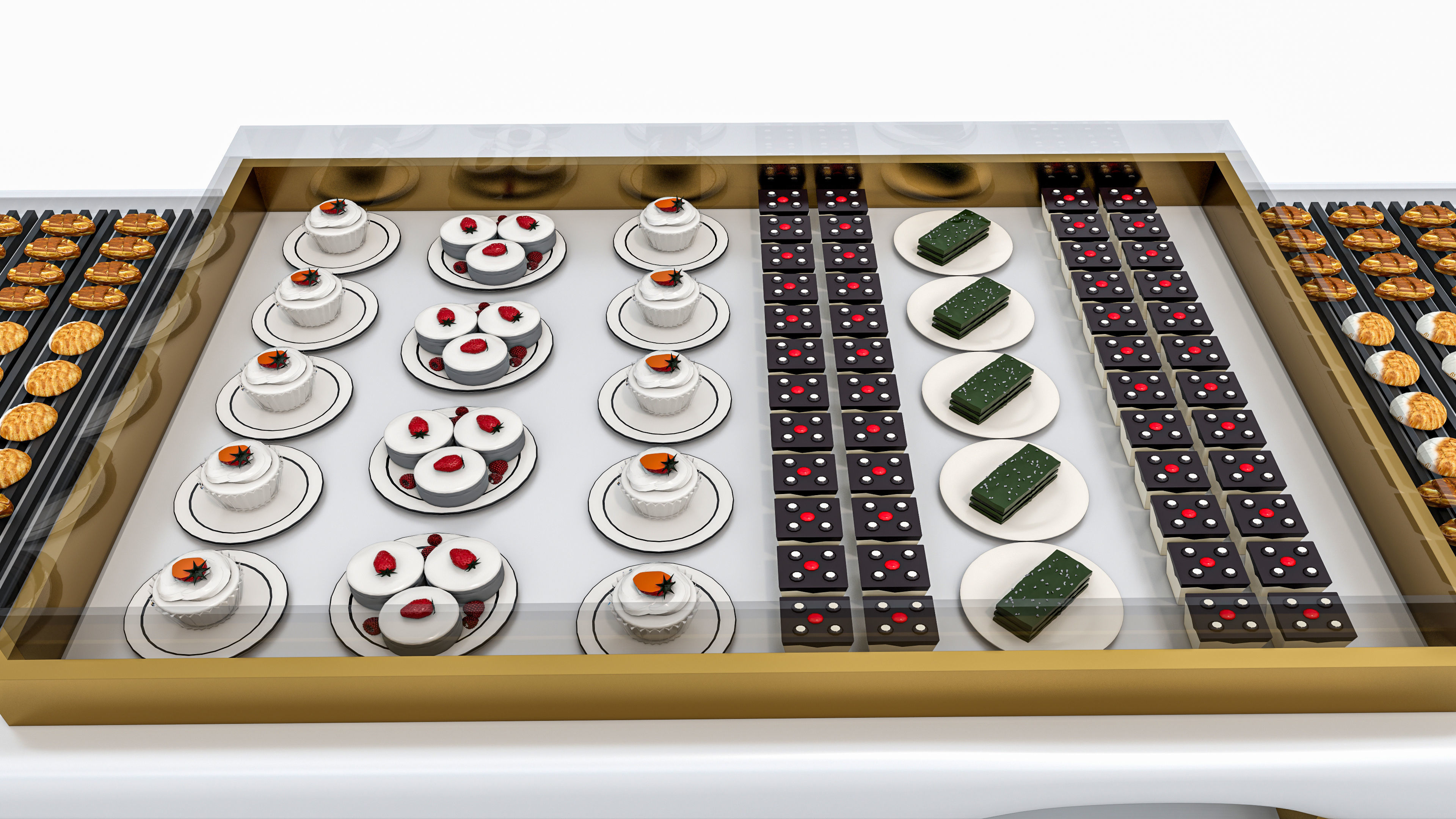 Bakery Interiors 3D model_4