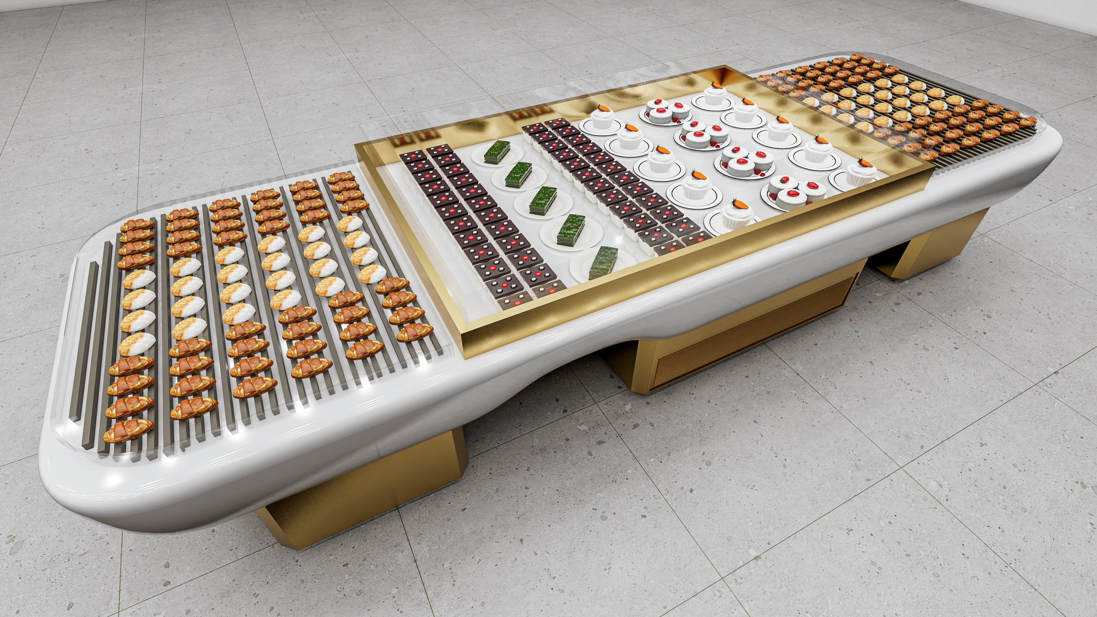Bakery Interiors 3D model_13