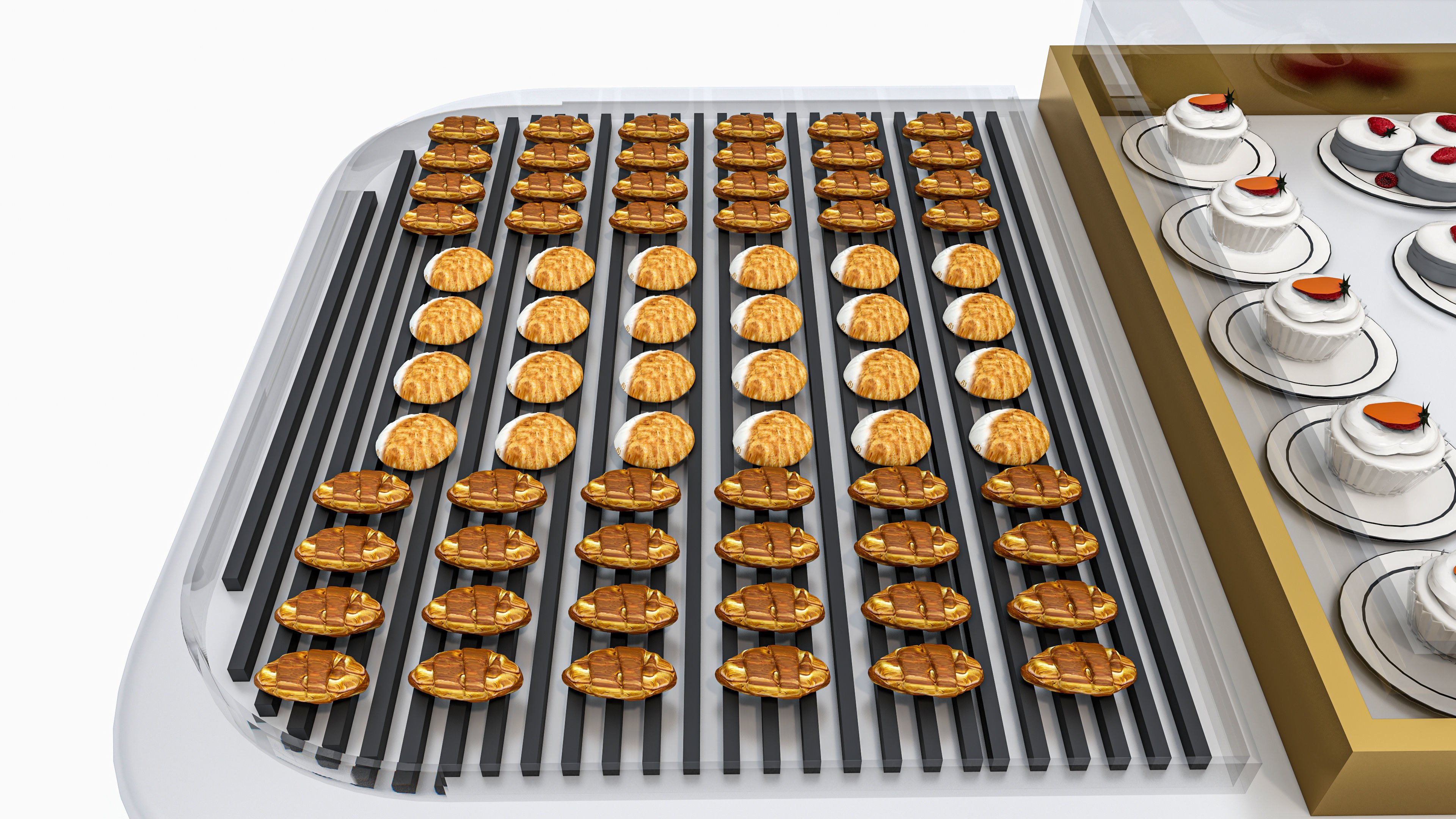 Bakery Interiors 3D model_5